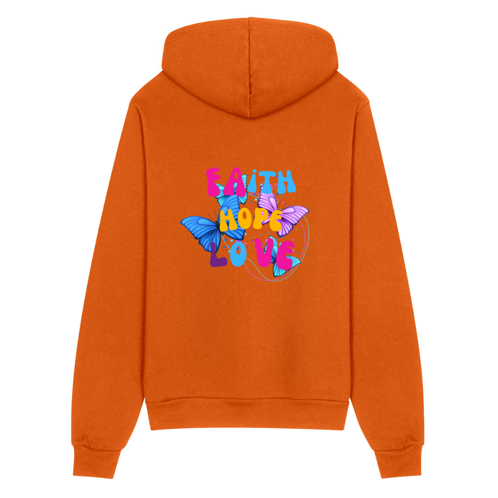 Bella + Canvas Unisex Full Zip Hoodie - autumn