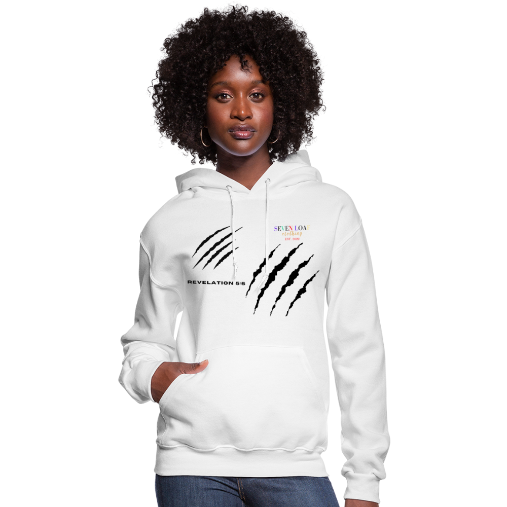 Women's "Tribe of Judah" Hoodie - white