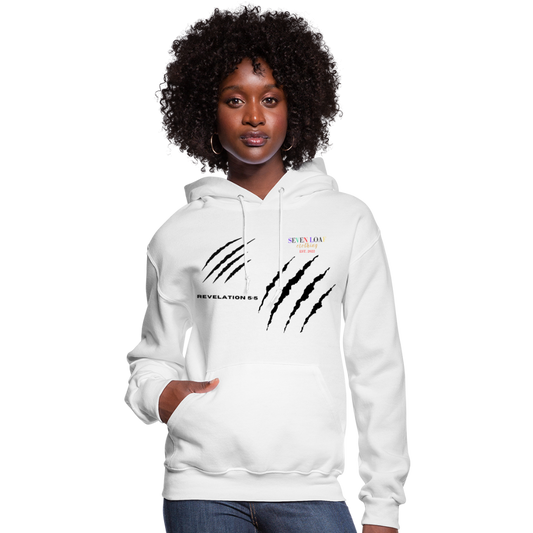 Women's "Tribe of Judah" Hoodie - white