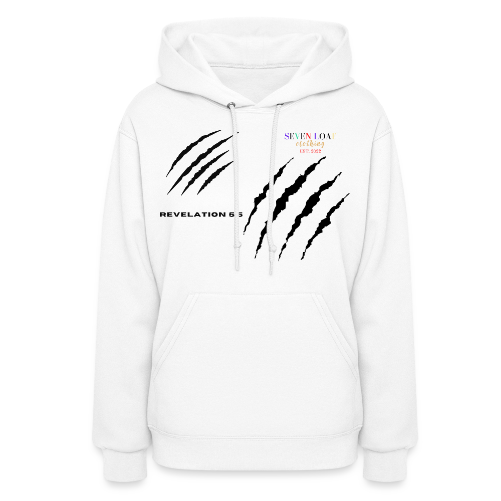 Women's "Tribe of Judah" Hoodie - white