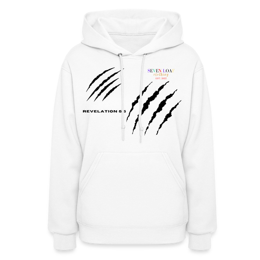 Women's "Tribe of Judah" Hoodie - white