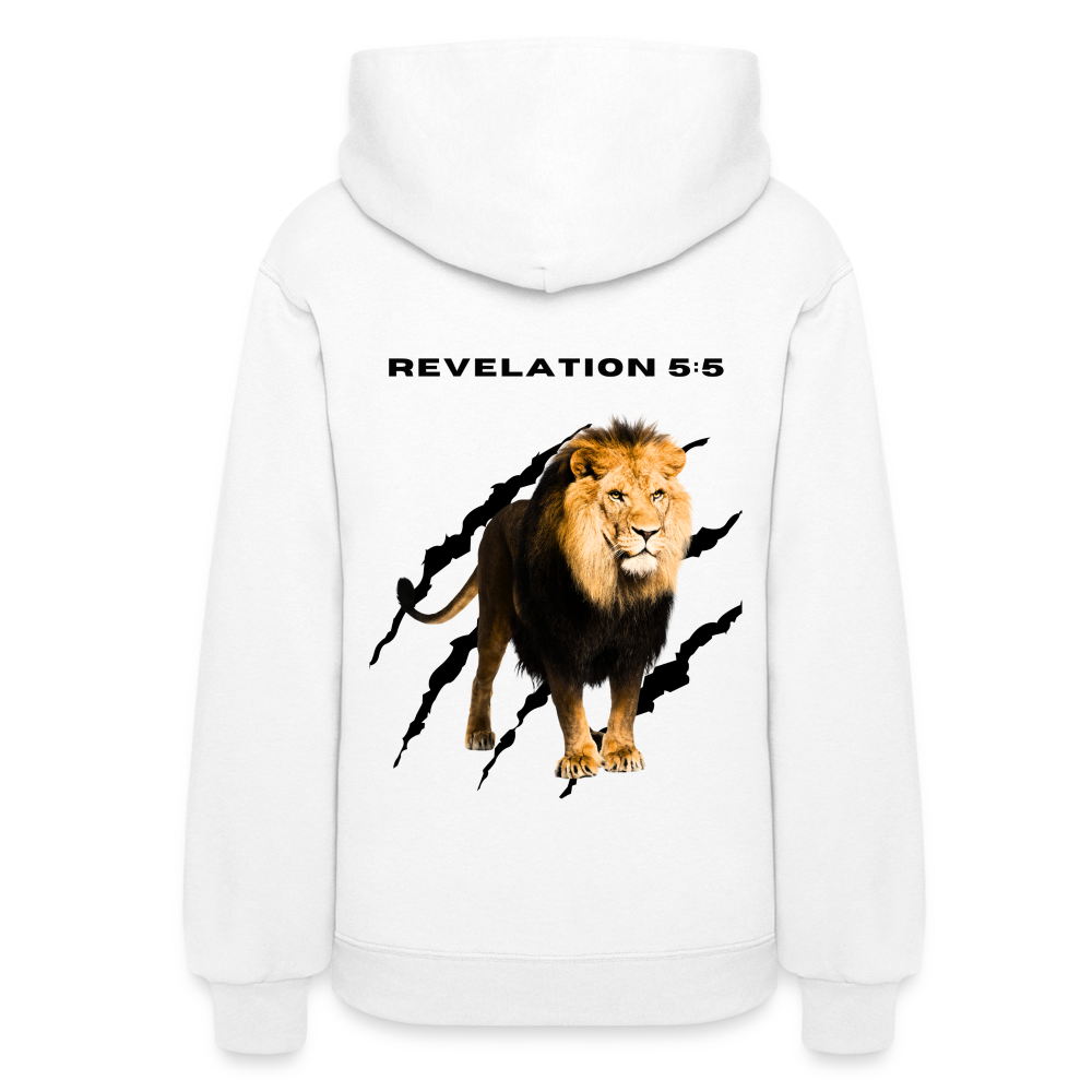 Women's "Tribe of Judah" Hoodie - white