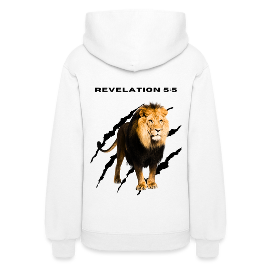 Women's "Tribe of Judah" Hoodie - white