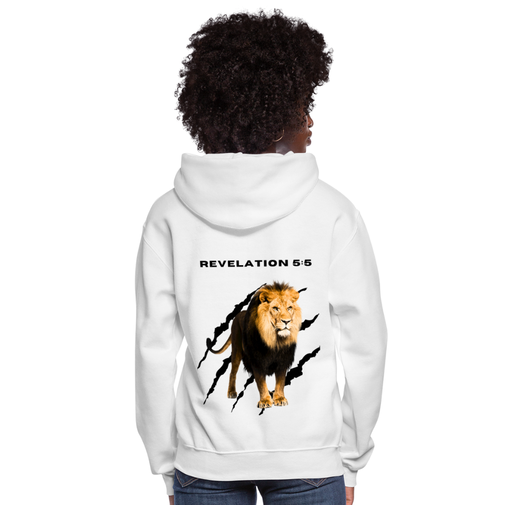 Women's "Tribe of Judah" Hoodie - white
