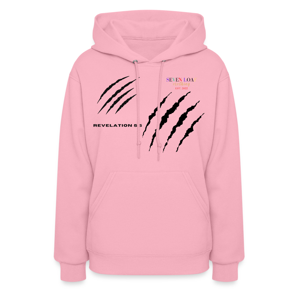 Women's "Tribe of Judah" Hoodie - classic pink