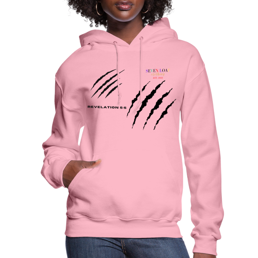Women's "Tribe of Judah" Hoodie - classic pink