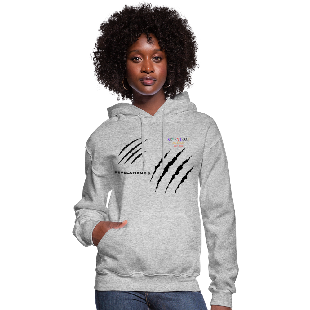 Women's "Tribe of Judah" Hoodie - heather gray
