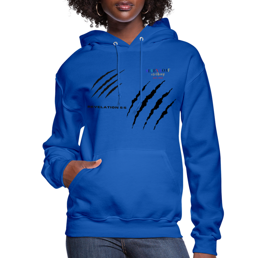 Women's "Tribe of Judah" Hoodie - royal blue