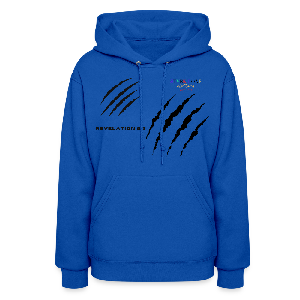 Women's "Tribe of Judah" Hoodie - royal blue