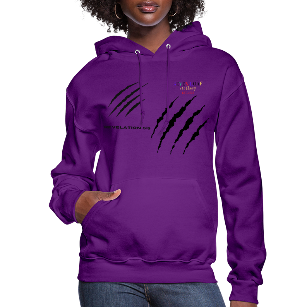 Women's "Tribe of Judah" Hoodie - purple