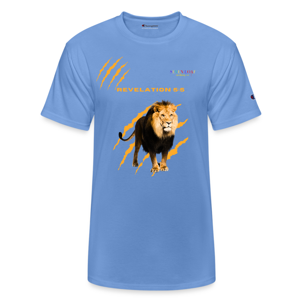 Champion Unisex T-Shirt | True King - sky blue