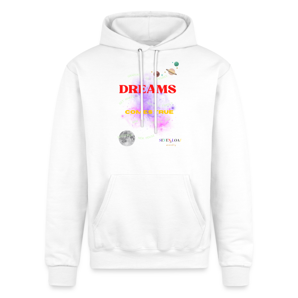 Champion Unisex Dreams Hoodie by "Conscious Rap" - white