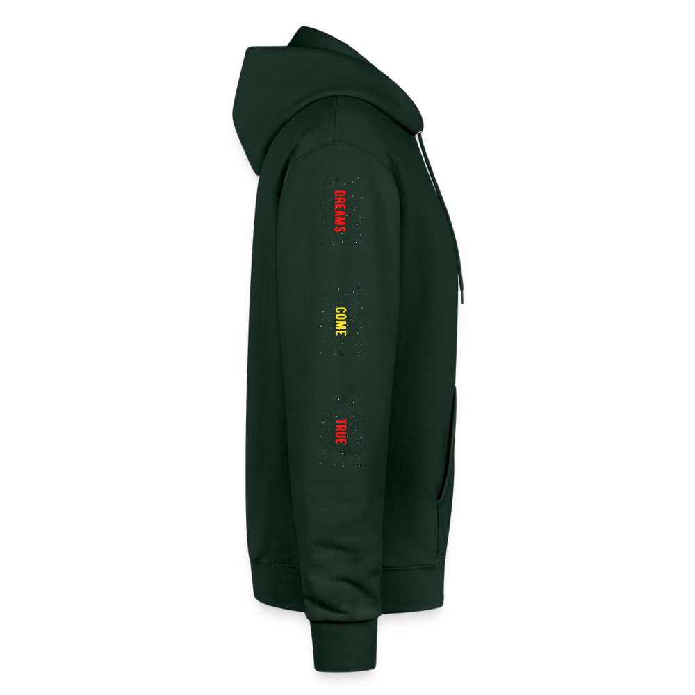 Champion Unisex Dreams Hoodie by "Conscious Rap" - Dark Green