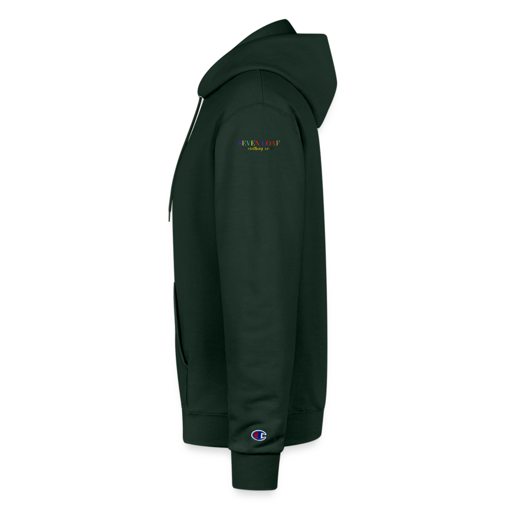 Champion Unisex Dreams Hoodie by "Conscious Rap" - Dark Green