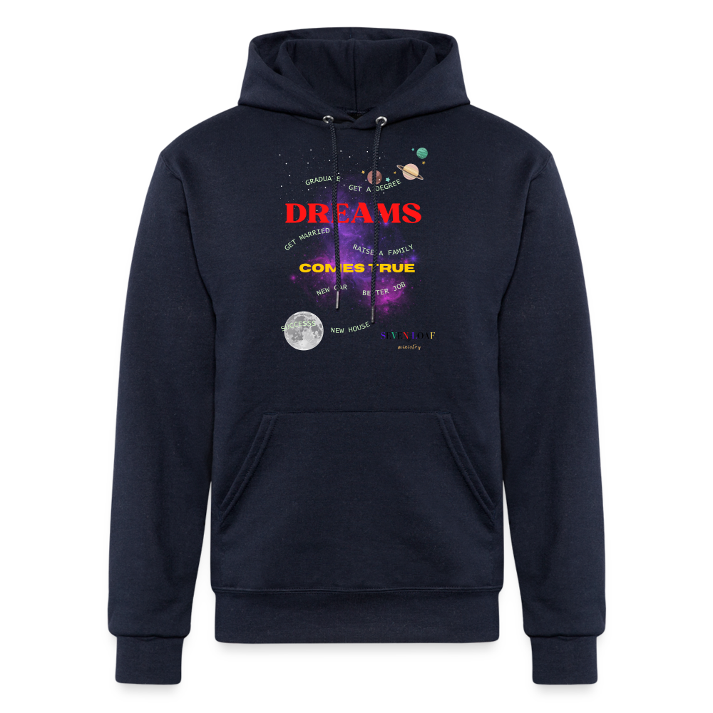 Champion Unisex Dreams Hoodie by "Conscious Rap" - navy