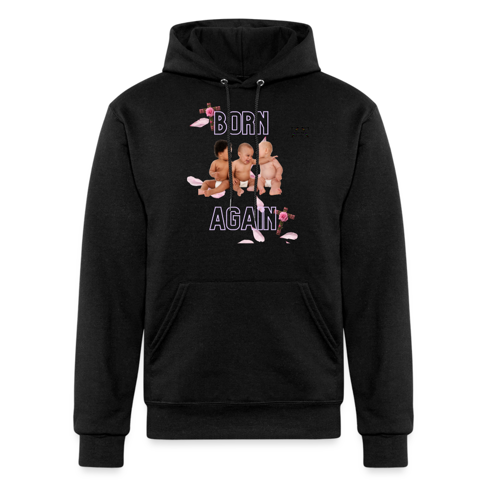 Champion Unisex Born Again Hoodie - black