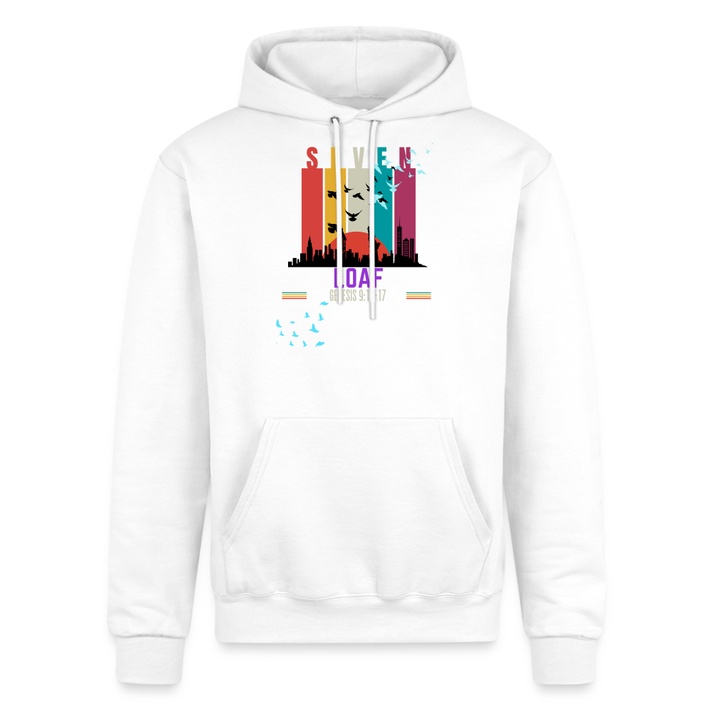 Champion Unisex Jesus In New York Hoodie - white