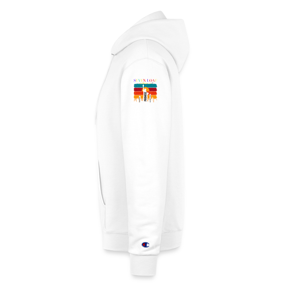 Champion Unisex Jesus In New York Hoodie - white