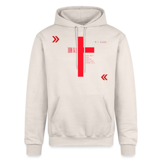 Champion Unisex John 14:6 Hoodie - Sand