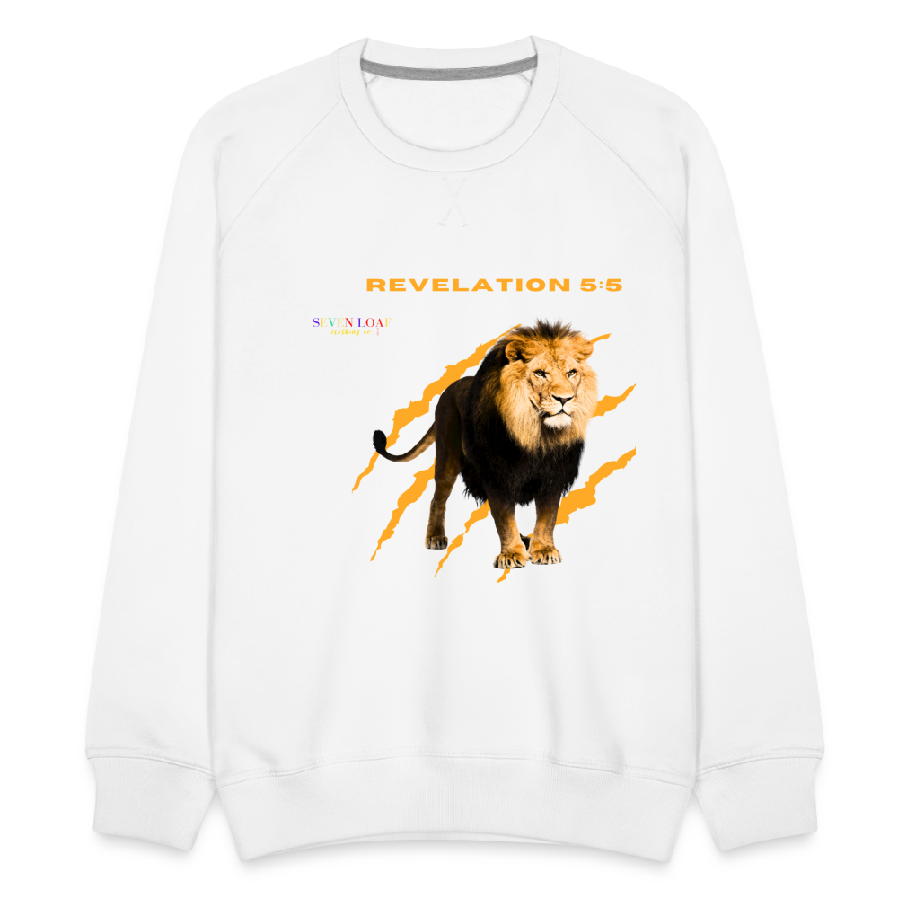 Men’s Premium Tribe of Judah Sweatshirt - white