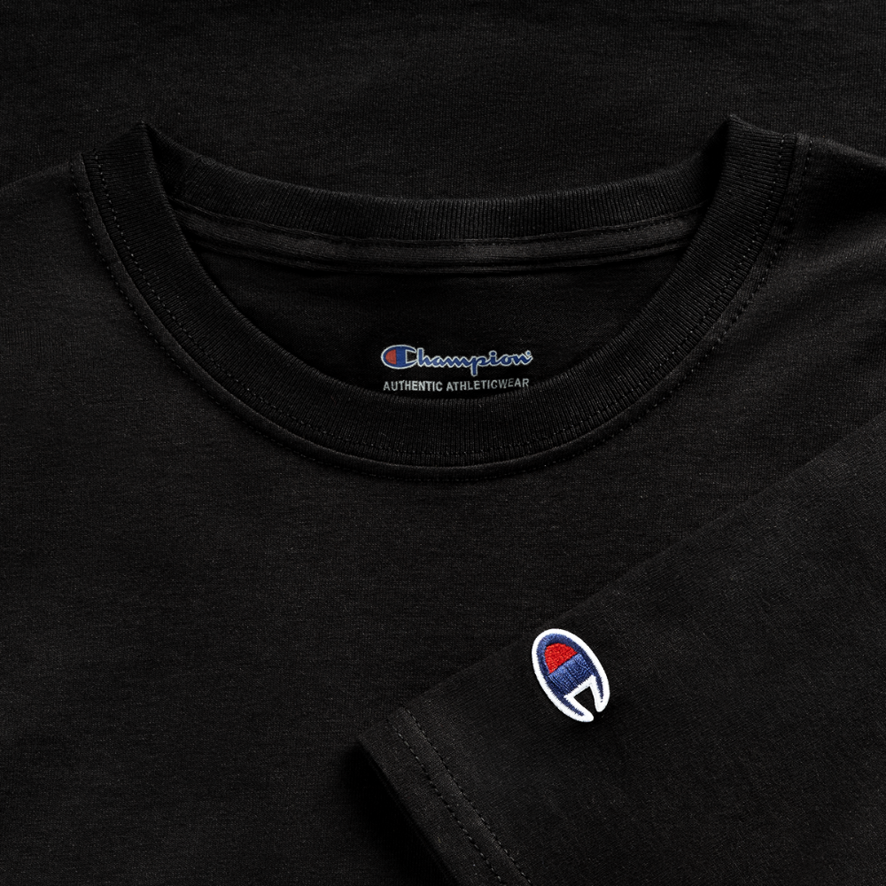 Champion Unisex T-Shirt - black